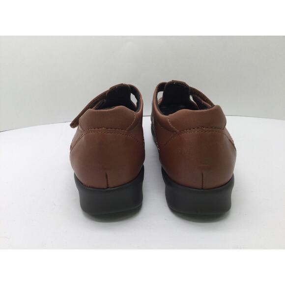 SAS Roamer Chestnut Brown Slip On Loafer Womens 8.5S Comfort Shoes New - Picture 6 of 11